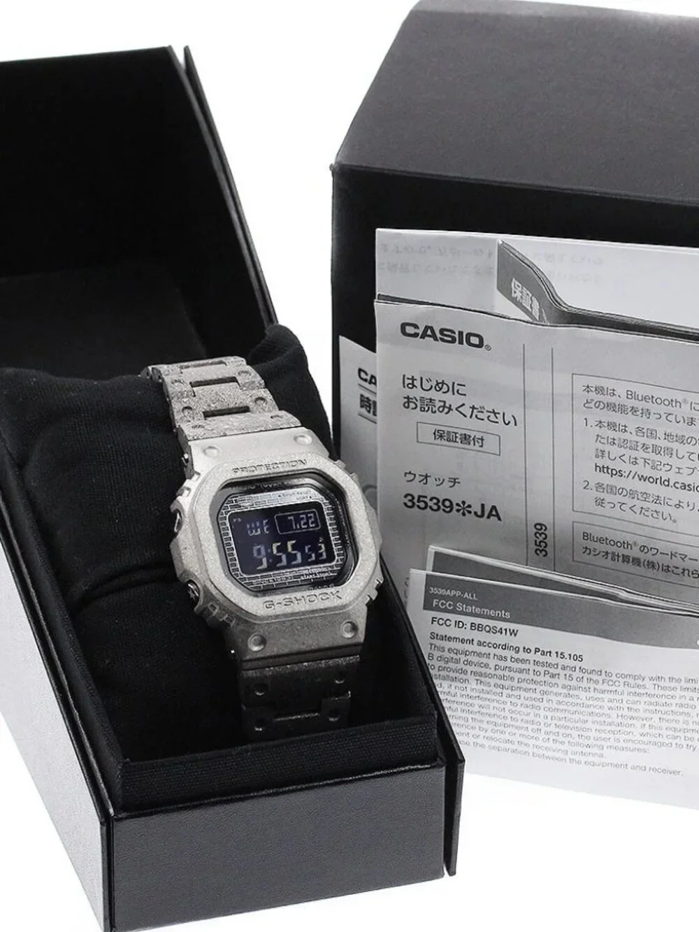 CASIO G-SHOCK 40th RECRYSTALLIZED GMW-B5000PS-1JR Solar Powered_973084